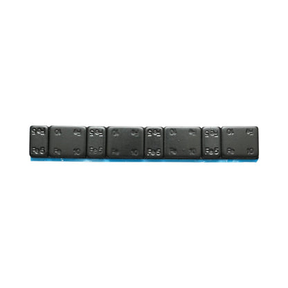 Öntapadós fekete ellensúlyok kerékegyensúlyozáshoz Fe 60g (5gx4 db + 10gx4 db) 100 szalag/doboz