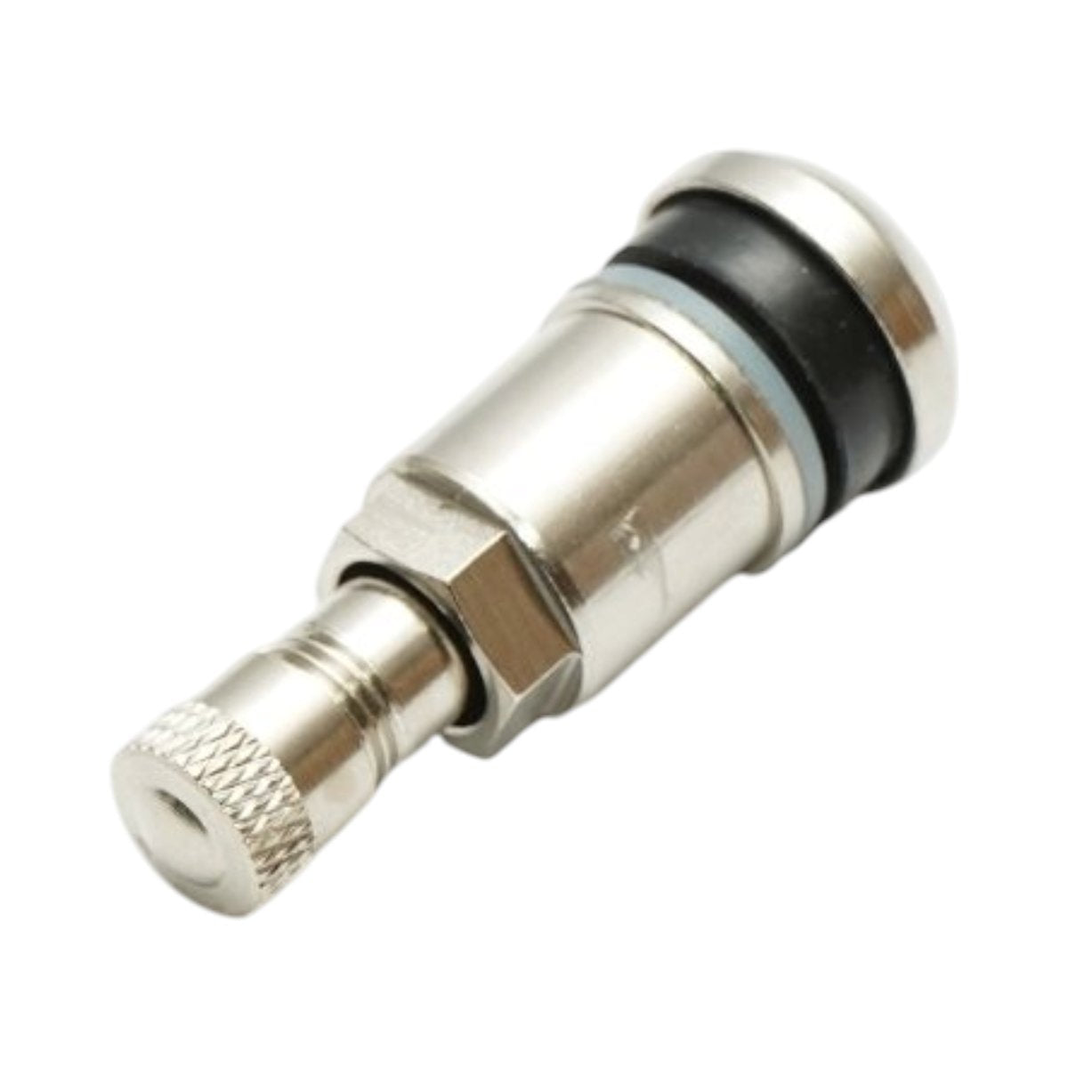 Tubeless kerék szelep 45mm sárgaréz TR413 kromozott MS525AL