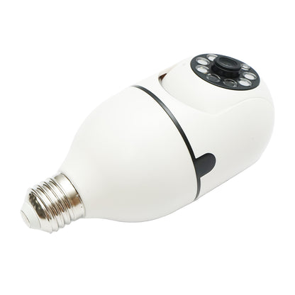 Intelligens izzó PTZ megfigyelő kamera, WIFI 2.4G 1080P, E27 izzó mozgásérzékelővel és iCSee alkalmazással Breckner Germany
