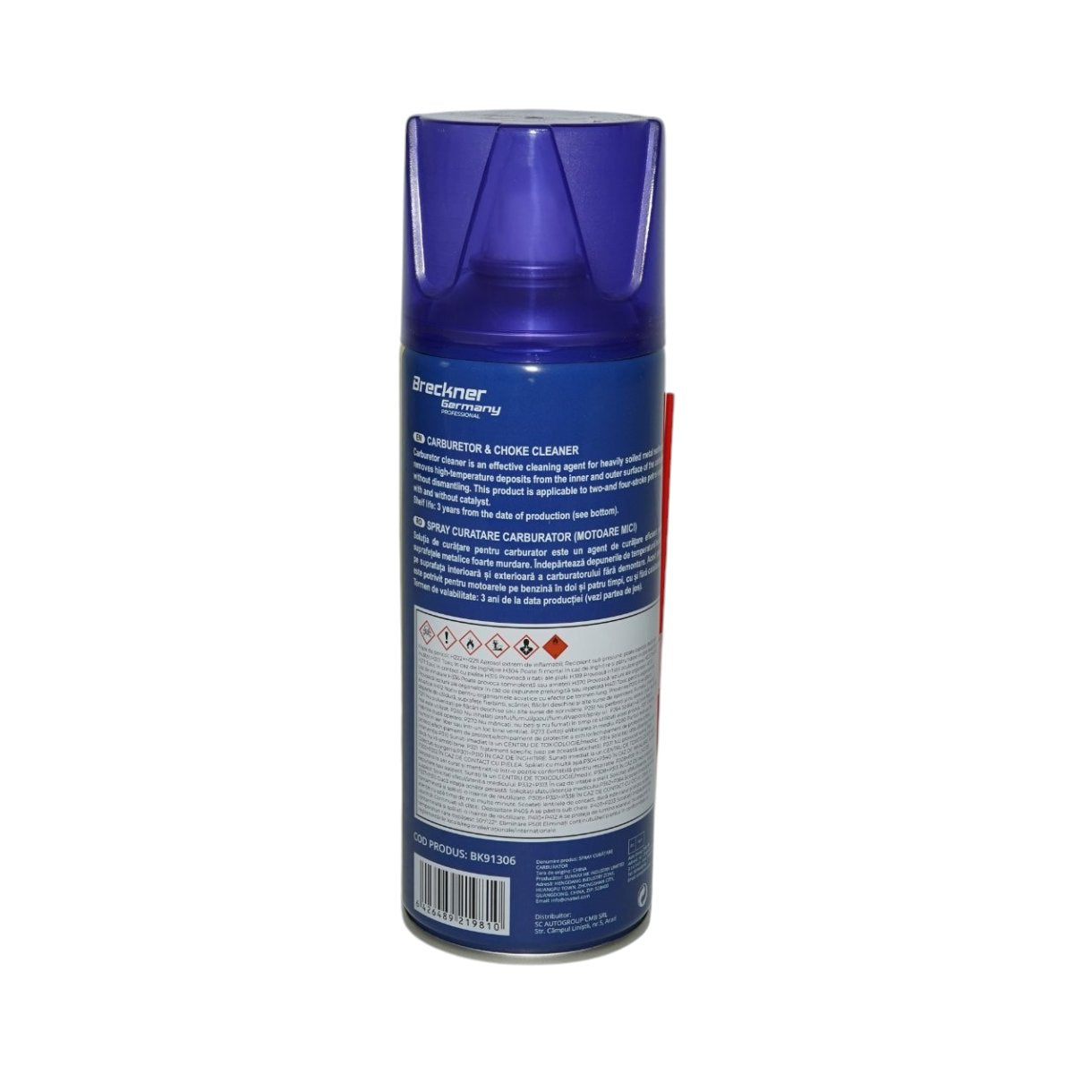 Karburátor tisztító spray 450ml Breckner Germany