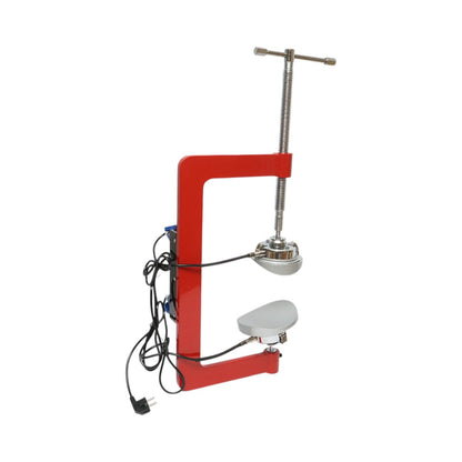 Elektromos gumiabroncs vulkanizáló készülék meleg vulkanizáláshoz 2x500W, 220V, 7 alumínium adapter, szabályozható hőmérséklet 0-180°C THOR