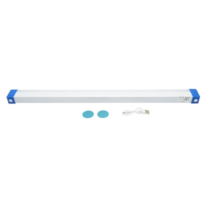 90W, 6500K LED lámpa mágneses markolattal és 2400mAh újratölthető akkumulátorral 520x23x38mm IP20 Breckner Germany