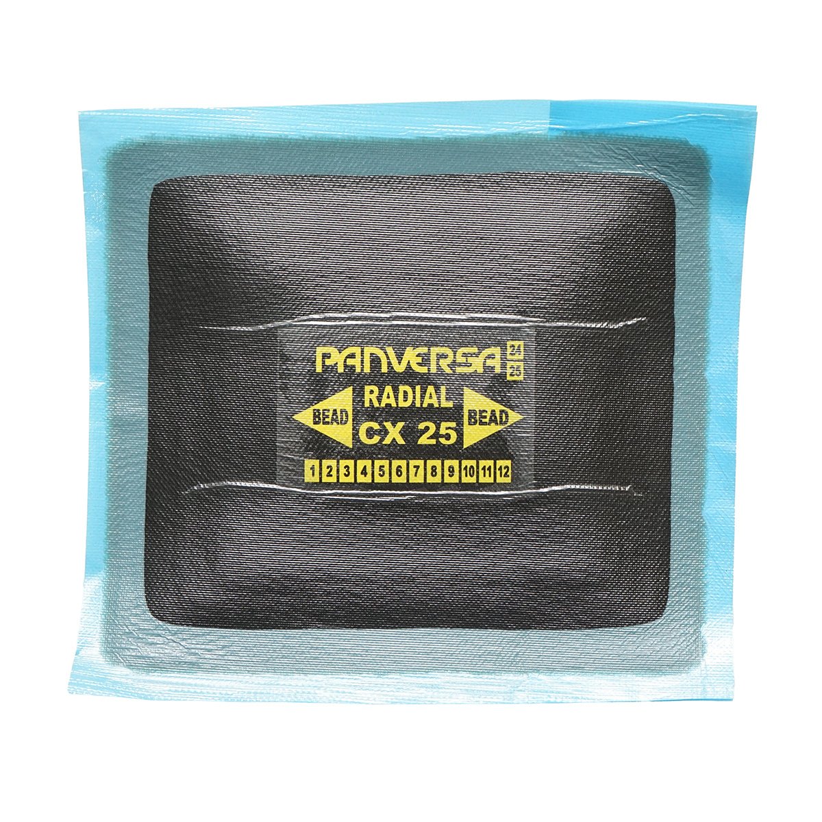 Radiális gumiabroncs vulkanizáló javítófoltok 108x120mm CX-25 Panversa