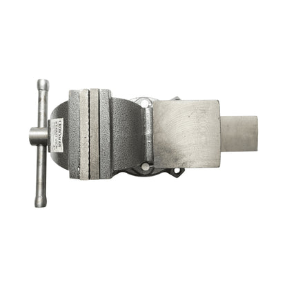 Forgó talppal és 100 mm-es üllővel ellátott satuba Heavy Duty Crownman