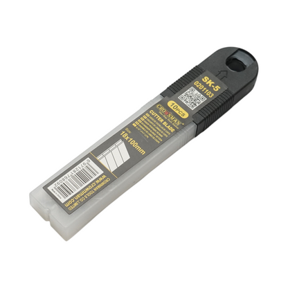 10 darabos professzionális vágókés készlet 18x100mm Crownman