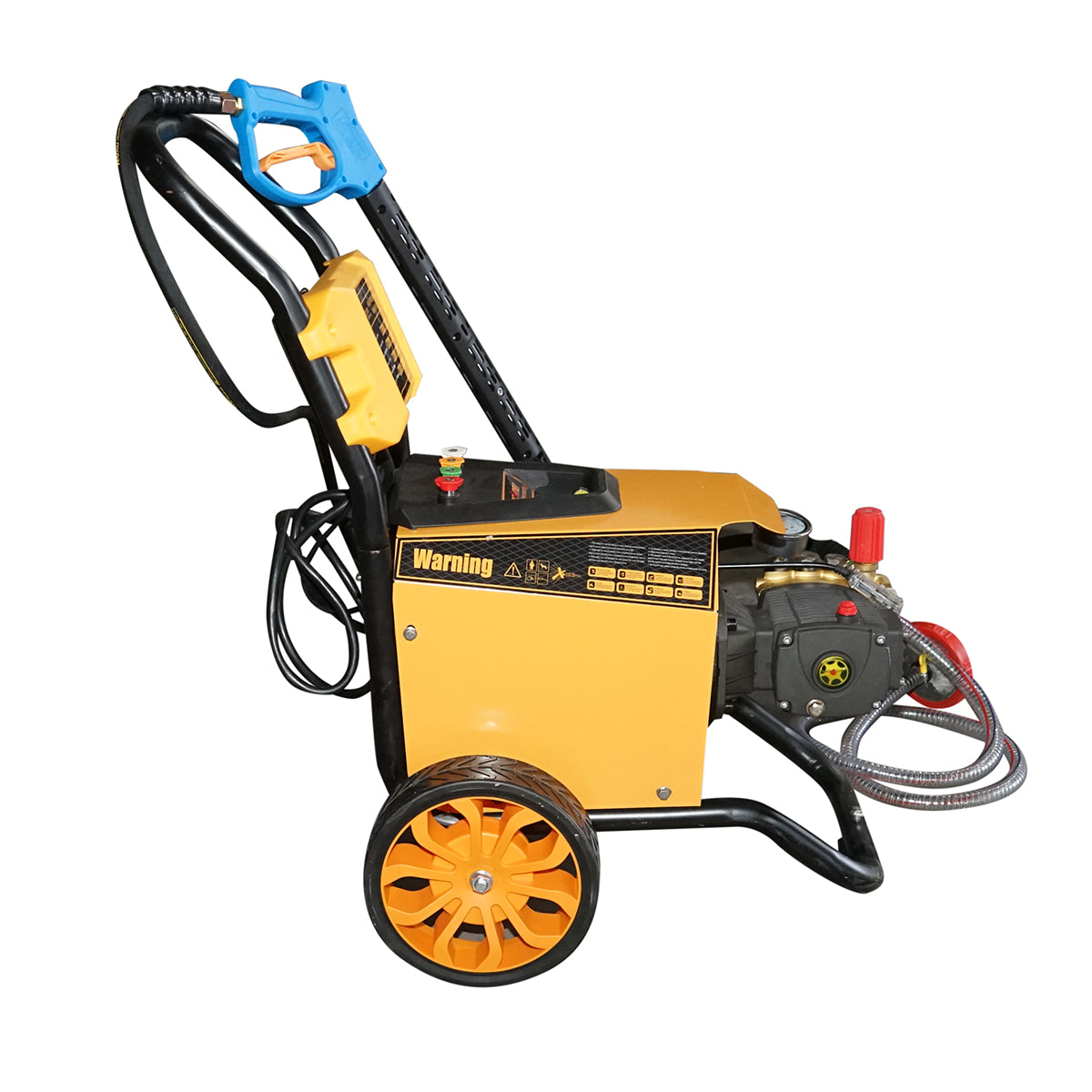 Magasnyomású mosó 4KW/380V, 220 bar, 15 L/min áramlás tömlővel és szórópisztollyal Breckner Germany
