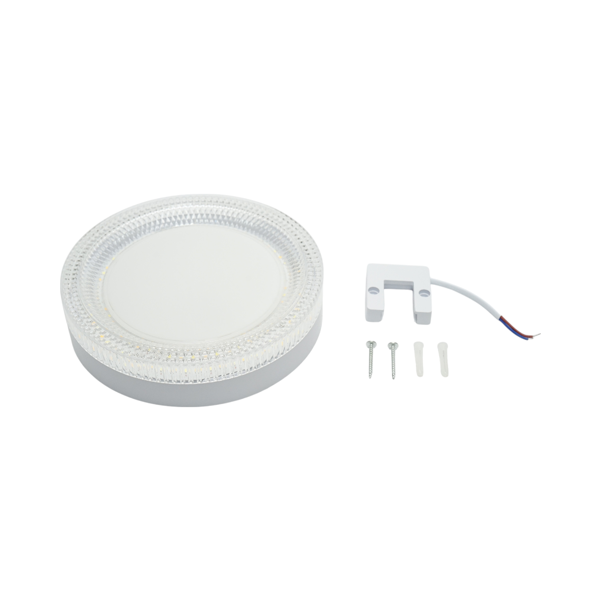 Kerek LED mennyezeti lámpa 24W, 220V szabályozható fény 3CCT 3000K/4000K/6500K 180x40mm IP20