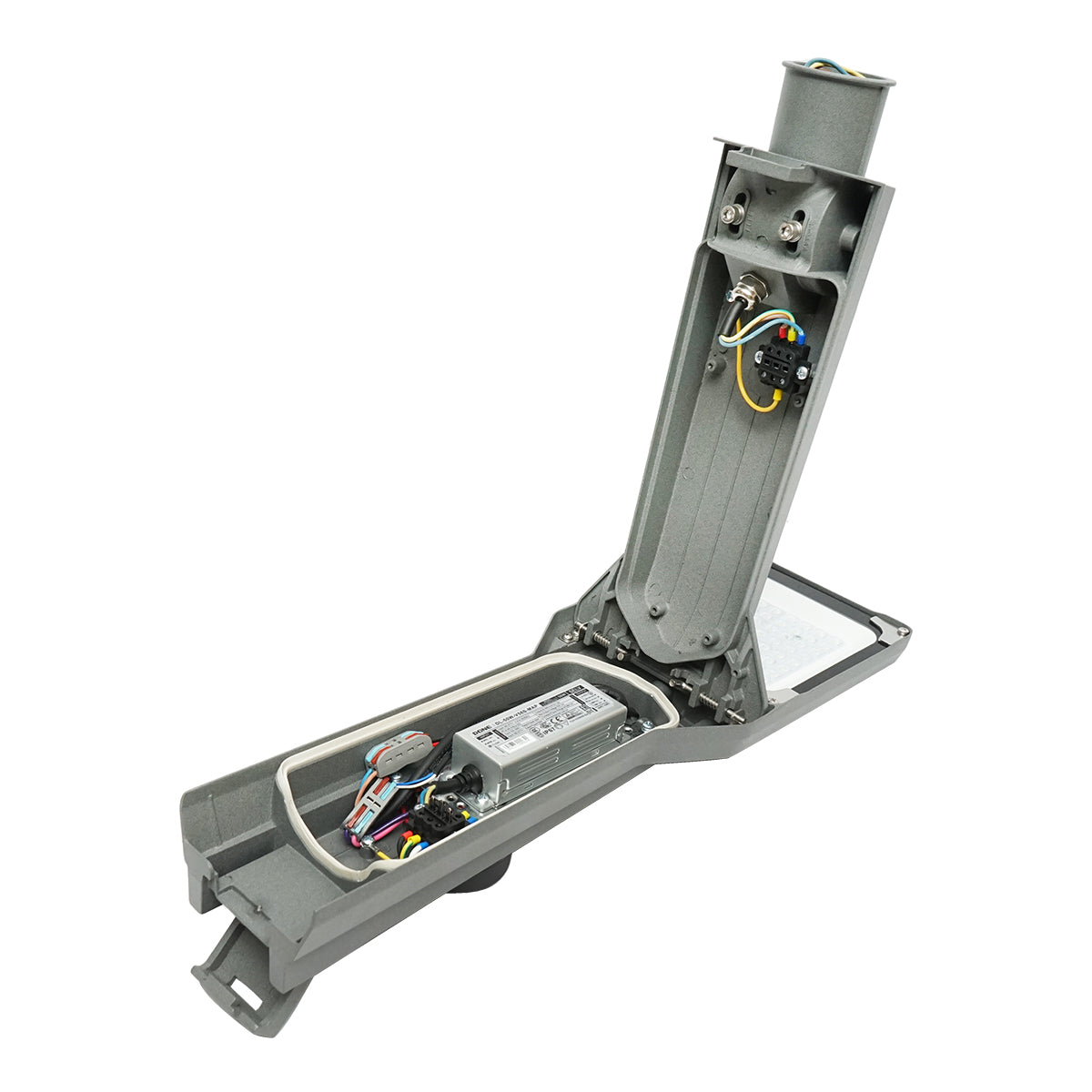 Breckner Germany 50W 5800LM IP67 LED-es vezeték nélküli utcai világító lámpa IP67-es pólusra szerelhető IP67-es lámpával