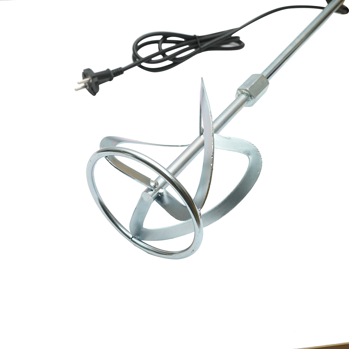 Keverő, professzionális elektromos keverő 1600W, 220V, 2 sebességgel festékhez, habarcshoz, ragasztóhoz THOR