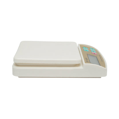 Elektronikus digitális konyhai mérleg 10kg, LCD kijelző, TARA funkcióval