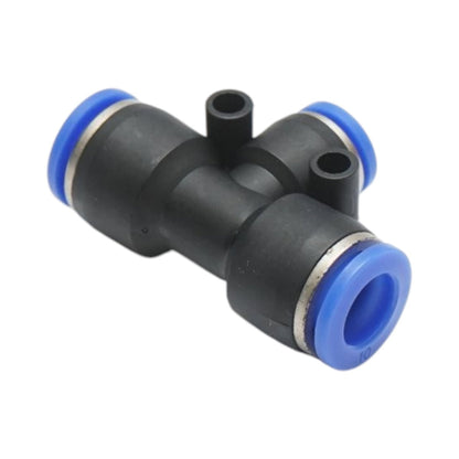 Gyors T csatlakozó redukció műanyag 10x8x10mm