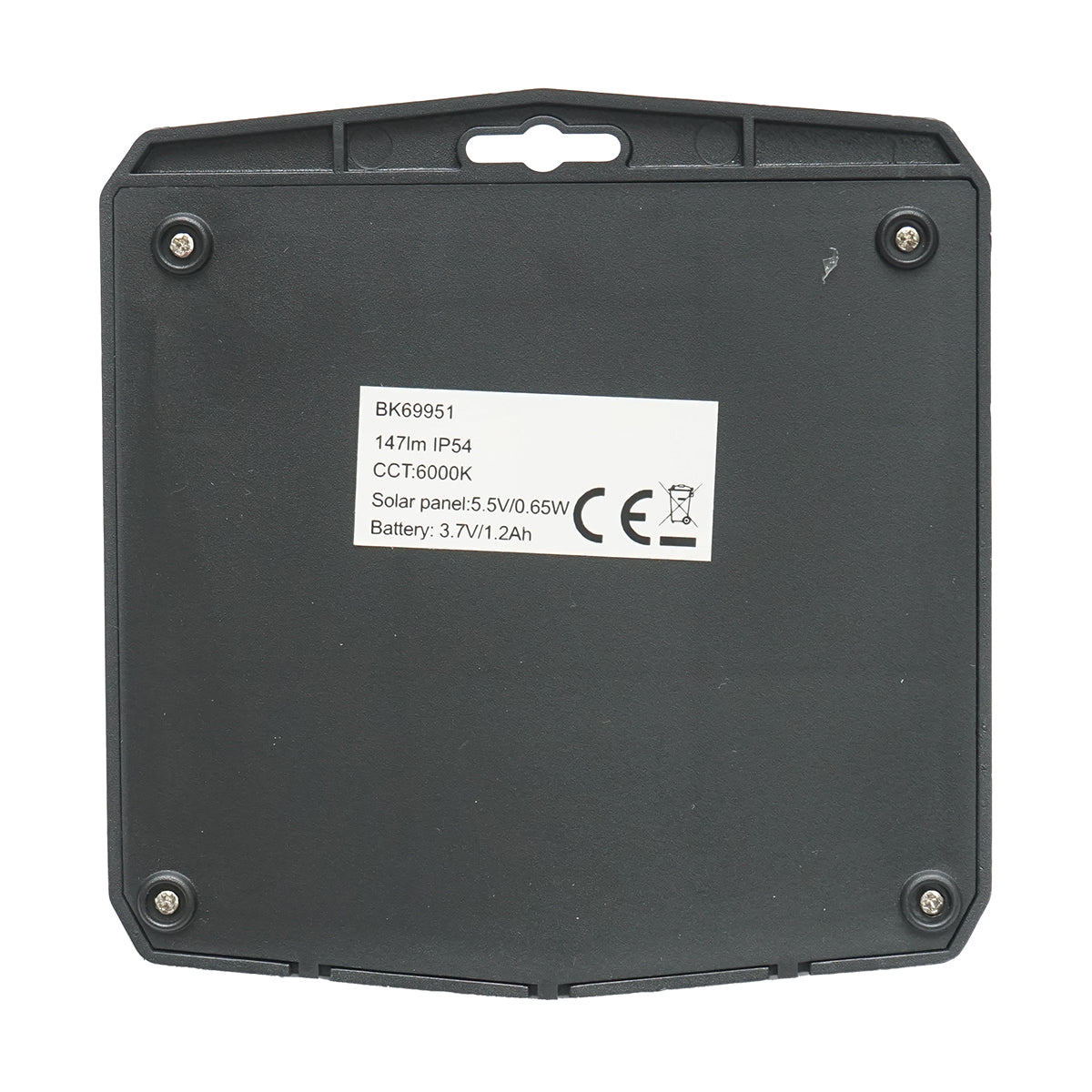 Napelemes LED lámpa 147lm falra, kerítésre, lépcsőre 0,65W/5,5V napelemmel, 3,7V/1,2 Ah akkumulátorral és IP54 mozgásérzékelővel Breckner Germany
