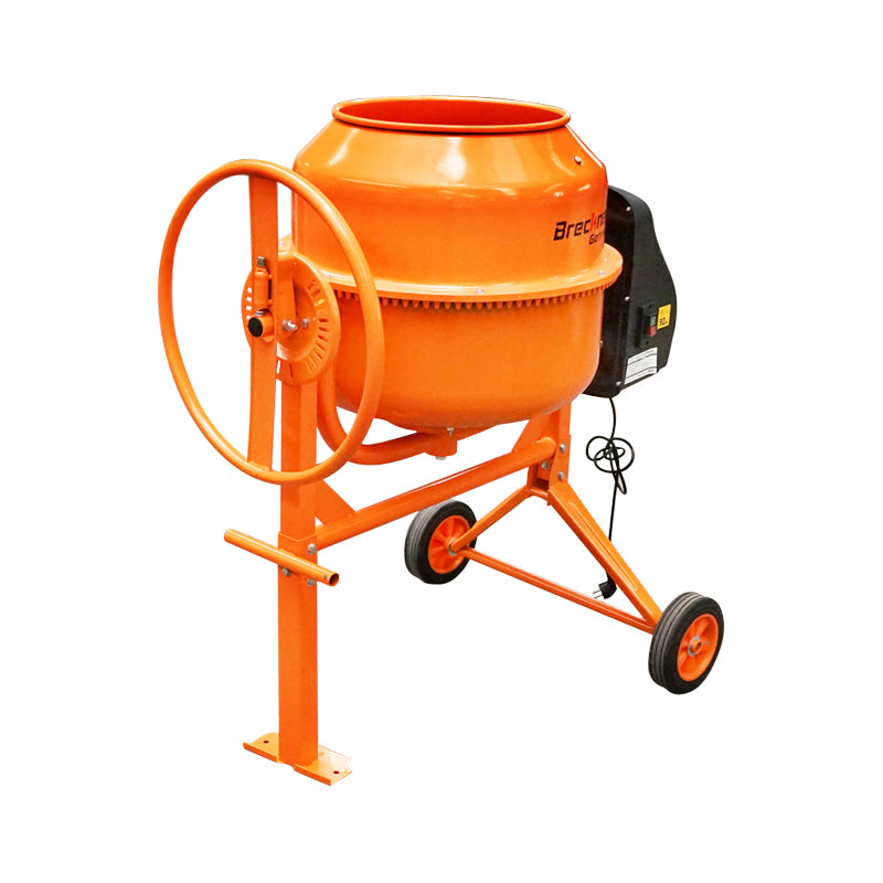 Betonkeverő 550 W, 140 l tál térfogat, öntöttvas fogaskerék és korona, 48 kg Breckner Germany