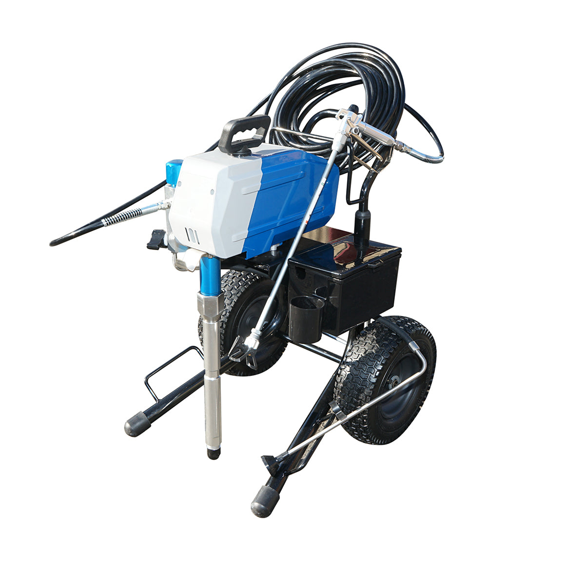 Professzionális airless festékszóró szivattyú dugattyúval és kefe nélküli motorral 2,6 kW, 220 V, áramlási sebesség 3,2 L/min, fúvóka 517, maximális nyomás 227 bar M32H