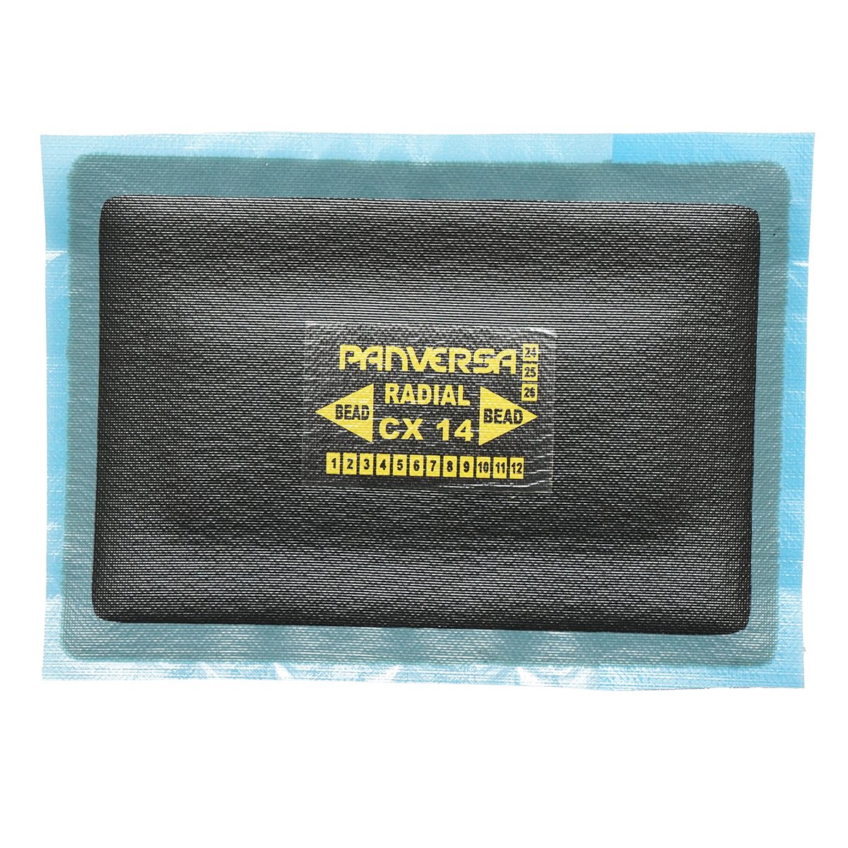 Radiális gumiabroncs vulkanizáló javítófoltok 85x130mm CX-14 Panversa
