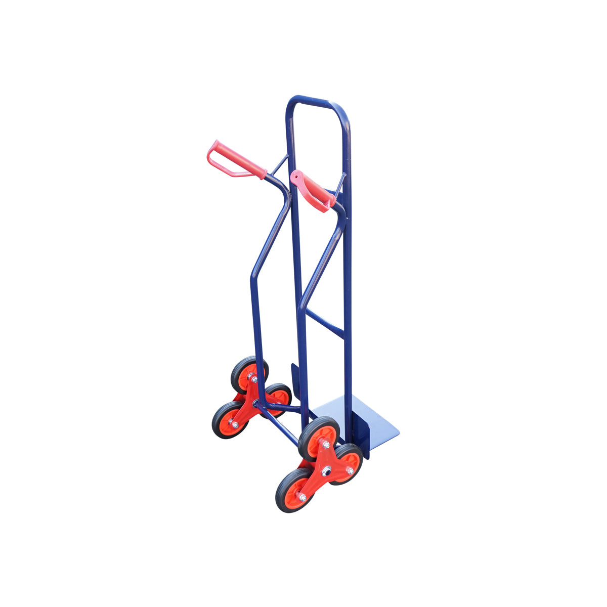 Szállító kocsi lépcsőn, lépcsőn, 6 kerékkel max 150Kg