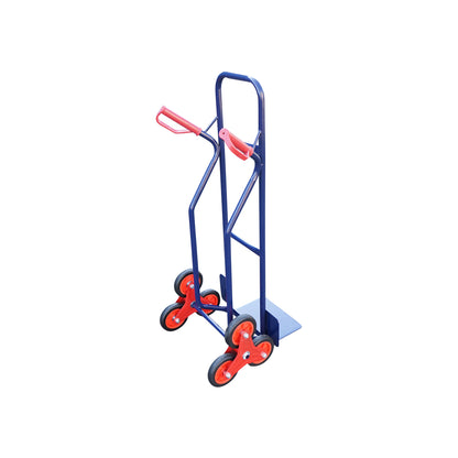 Szállító kocsi lépcsőn, lépcsőn, 6 kerékkel max 150Kg