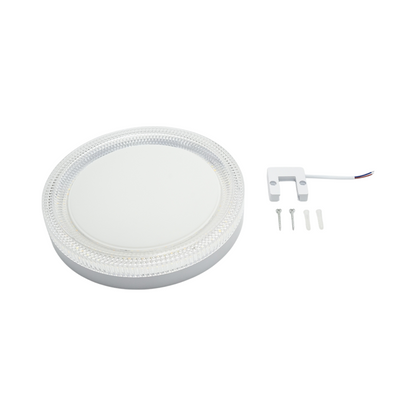 Kerek LED mennyezeti lámpa 36W, 220V szabályozható fény 3CCT 3000K/4000K/6500K 230x40mm IP20