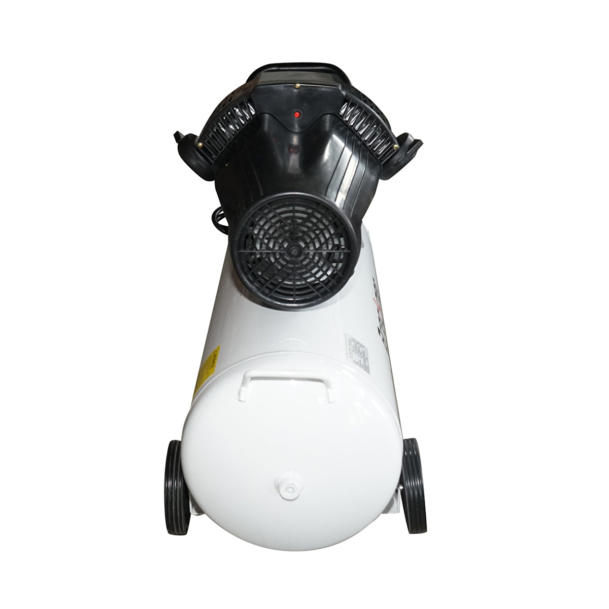 100 literes légkompresszor, 1,5 kW/2 LE V-twin motor, maximális nyomás 8 bar, levegőbeömlési térfogat 360 l/perc Breckner Germany