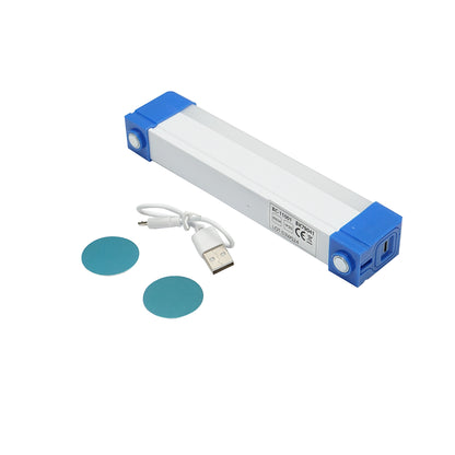 30W, 6500K LED lámpa mágneses markolattal és 1200mAh újratölthető akkumulátorral 170x23x38mm IP20 Breckner Germany