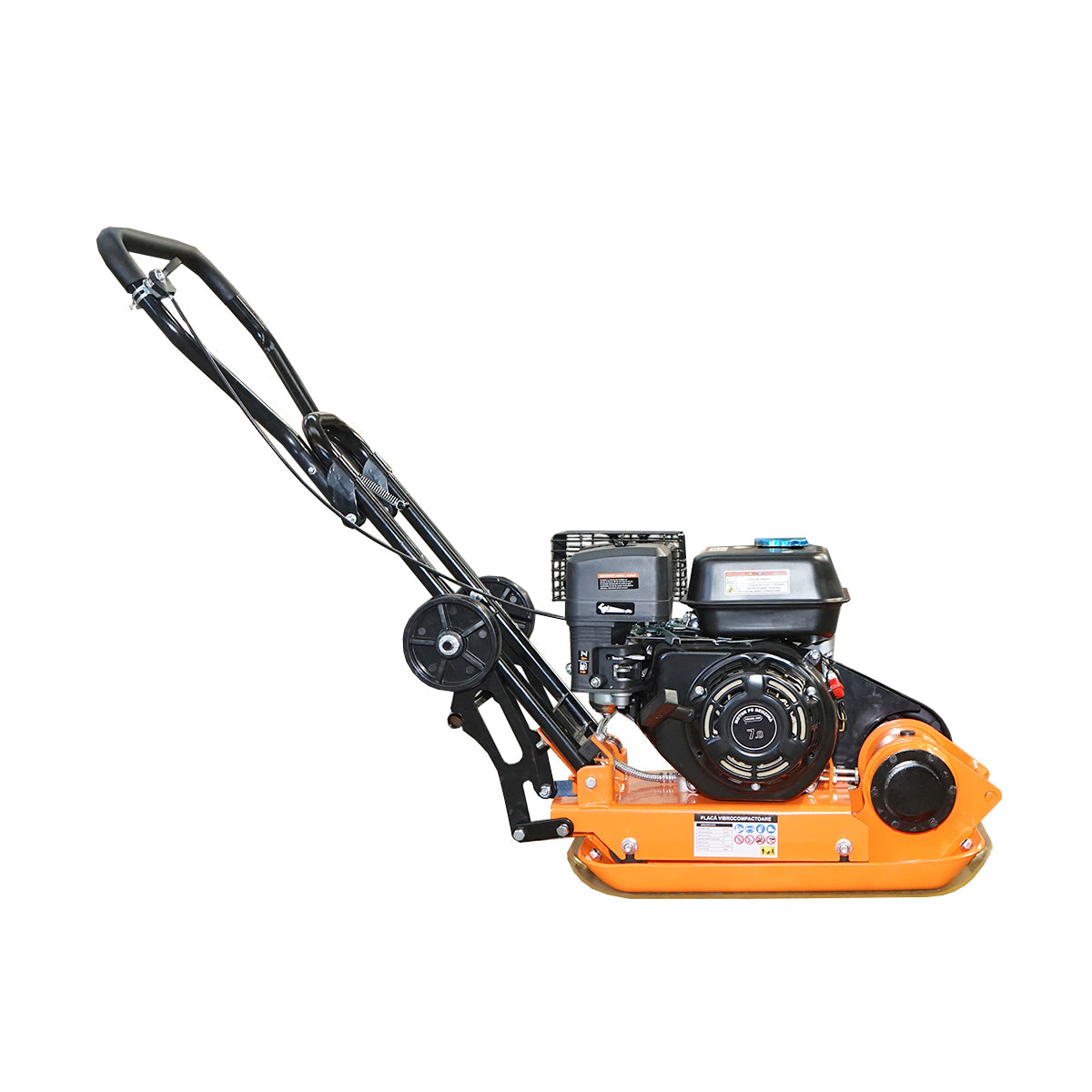 C60-A lemeztömörítő 510x370mm-es munkafelülettel, standard euro 5 motorral, 78CC/6.5CP, 5900 fordulat/perc 58Kg Thor