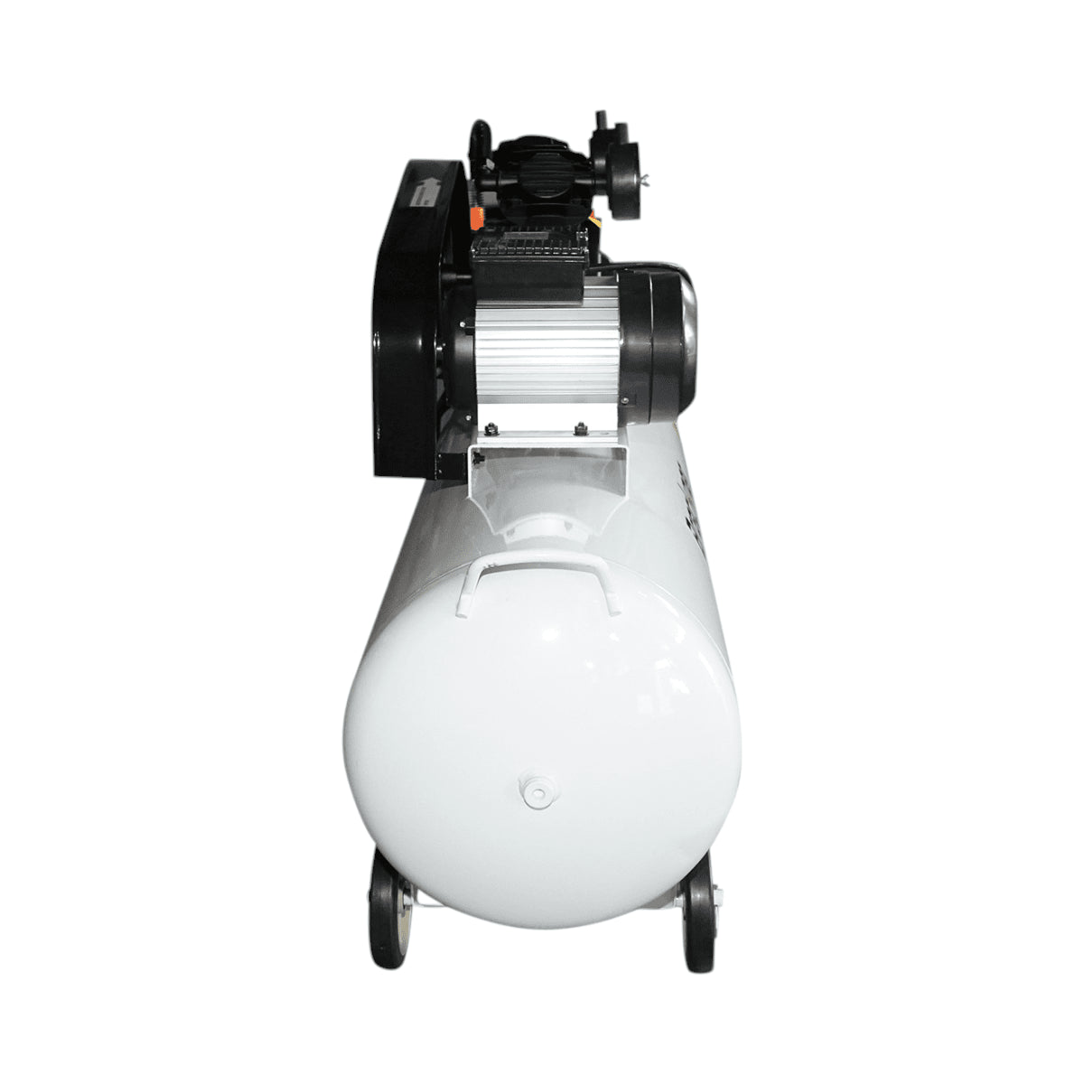 200 literes szíjhajtású légkompresszor, 2,2 kW/3 LE V-twin motor, maximális nyomás 8 bar, levegőbeömlési térfogat 325 l/perc Breckner Germany