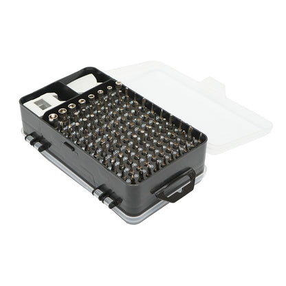 Precíziós csavarhúzó készlet bitek, torx, kereszt, hatszögletű, elektronikai 115 db