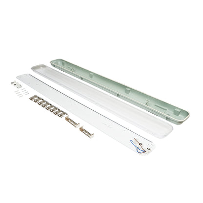 Világítótest LED fénycső 2x36W, 220V, 1270x130x90mm IP65 Breckner Germany