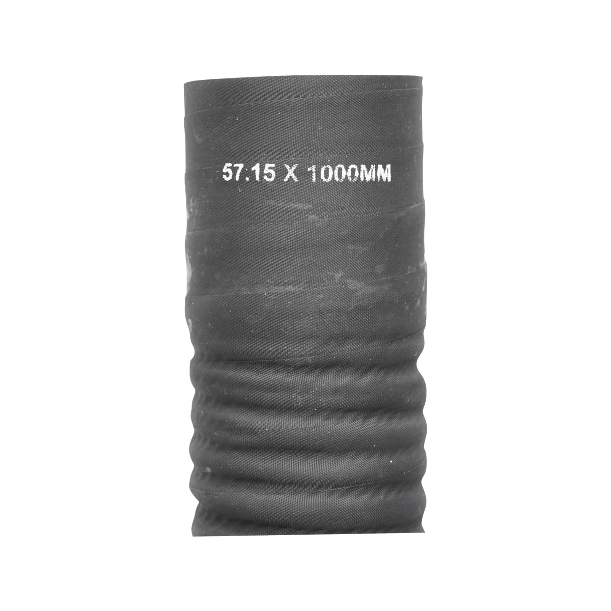 Rugalmas hűtőtömlő int. 57,15x1000mm gumiból, textilbetéttel és fémspirállal, 9 Bar Breckner Germany