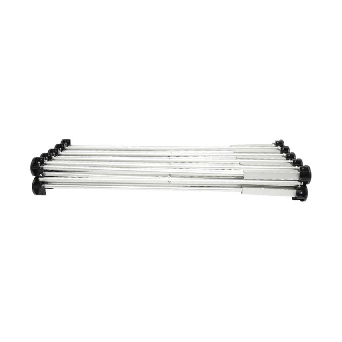 Összecsukható harmonika munkaasztal 10 lábbal, alumínium vázzal 226x61x72cm