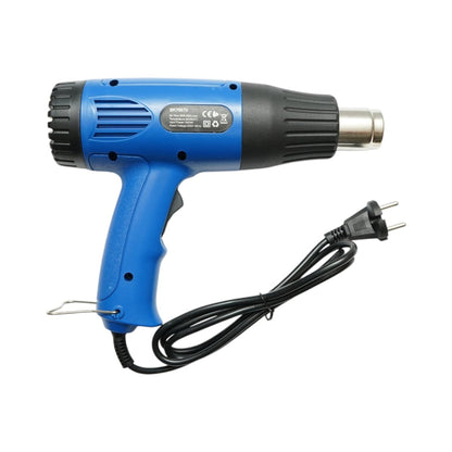 Forró levegős pisztoly 1600W, 220V, levegőáramlás 300/500 L/min, 2 hőmérsékleti fokozat 300/600°C Breckner Germany