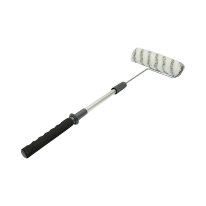 Szitanyomó készlet poliészter 25cm, teleszkópos nyél 40-80cm, műanyag rács Breckner Germany