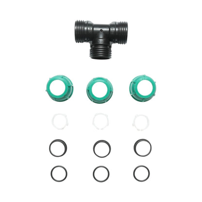 Egyenletes tömörítő cső D25x25x25mm PN10 rúd öntözőrendszerekhez