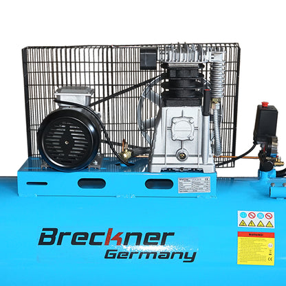 Légkompresszor 380V, 200L, teljesítmény 2,2kW/3CP maximális nyomás 8 Bar, áramlás 250L/min Breckner Germany
