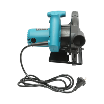 1050 W-os kézi lézeres körfűrész, 220 V, 185 mm-es tárcsa, 0–45°-os vágási szög, 5000 fordulat/perc sebesség