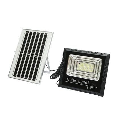 60W-os ledes reflektor 10W-os napelemmel, 1200mAh akkumulátorral és IP67-es távirányítóval Breckner Germany
