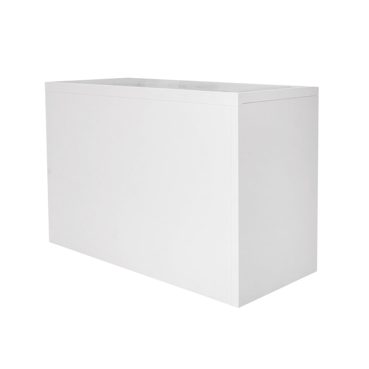 Fém fiset szekrény 900x600x400mm, 2 rögzített ajtóval, 1 polccal, szürke Breckner Germany