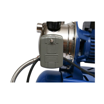 Víznyomásfokozó, hidrofor, 550W 220V, áramlás 40L/min, H42m, tartály 24L, fordulatszám 2860 r/min AUTOJS80 Breckner Germany