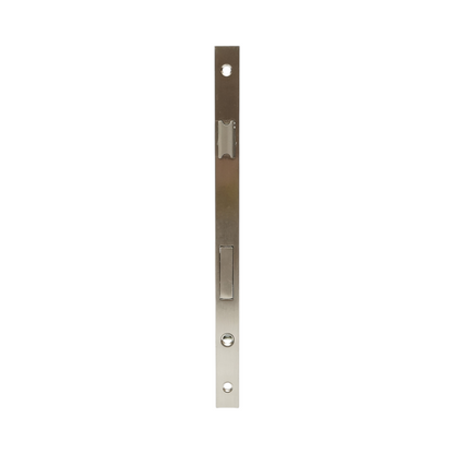 Beépített ajtózár nyelvvel 43x174mm, előlap 16x240mm, szatén nikkel, csavarok mellékelve