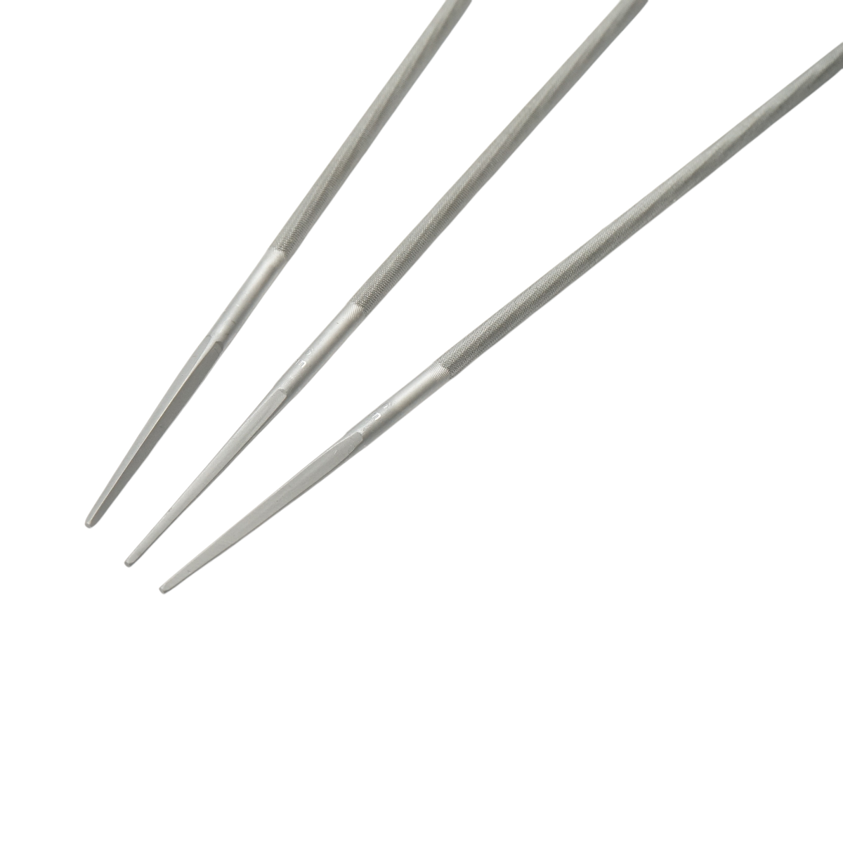 3 darabos kerek élező készlet láncfűrész láncélező 4.8x200mm