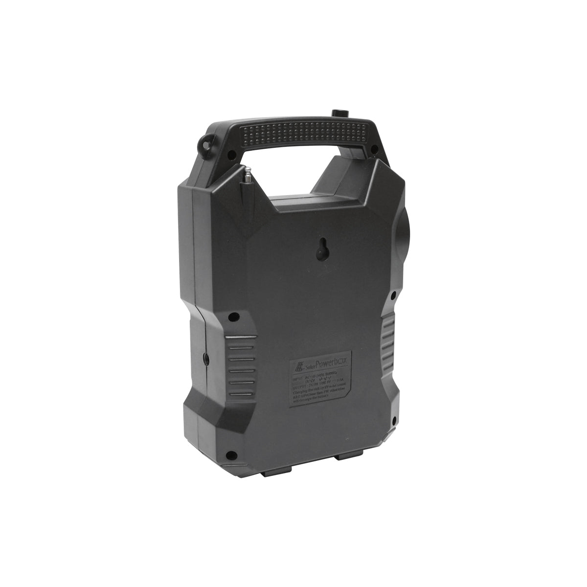 Hordozható LED világító készlet 3 izzóval/projektorral, FM rádióval, napelemes távirányítóval és 6V, 3 Ah akkumulátorral halászathoz, kempingezéshez GD-8060