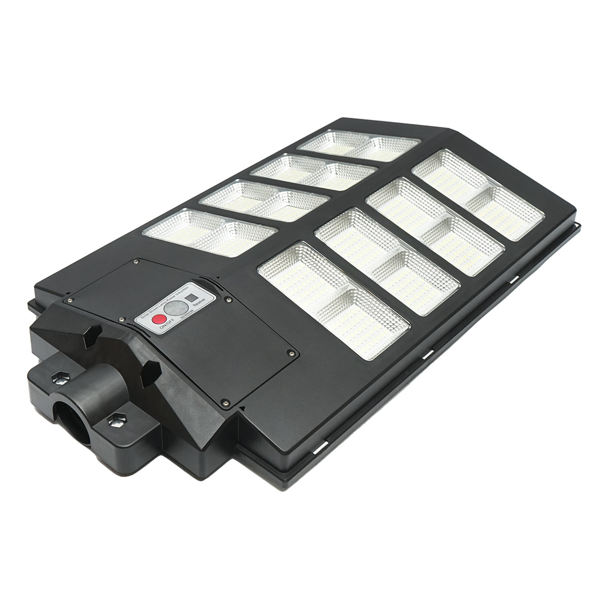 Napelemes LED utcai lámpa 800W, 6500K, IP65, napelemes mozgásérzékelővel, távirányítóval Breckner Germany