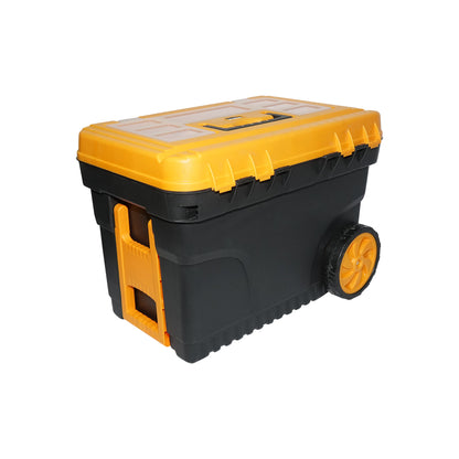Nagy teherbírású szerszámosláda kocsikerekekkel 652x400x420mm