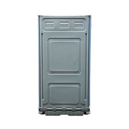 Ökológiai szennyvíztartályos WC 350L HDPE mosdóval, piszoárral, tükörrel, toalettpapír-tartóval és ruhaakasztóval 1150x1150x2250mm