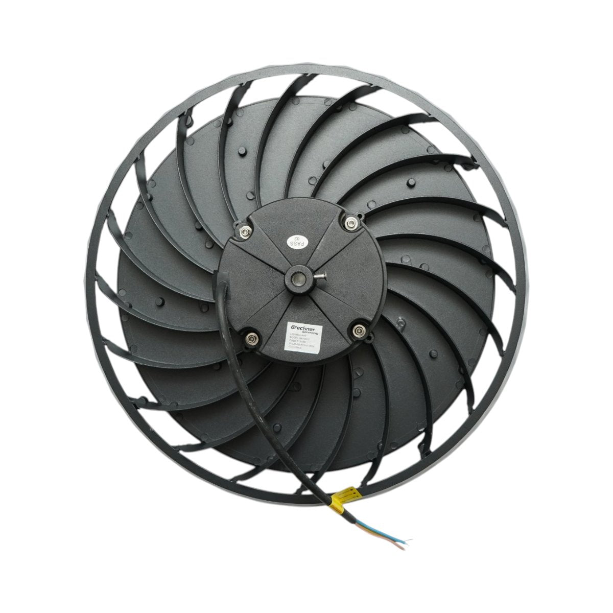 Ipari LED UFO High-Bay lámpa 200W, 100-265V, 6500K, 40000lm csarnokokhoz, raktárakhoz 375x50mm IP65 Breckner Germany