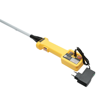 Professzionális elektromos állat-terelő bot 1100V akkumulátorral 8.4V, 2200mAh, LED lámpa, akkumulátor-kijelző, 80cm-es rúd