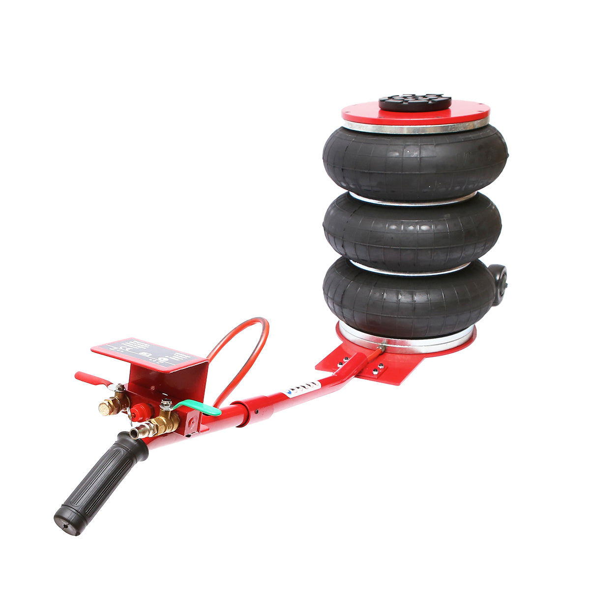 Professzionális pneumatikus emelő 145-400mm légpárnával, üzemi nyomás 8-12Bar. maximális terhelés 5T Breckner Germany