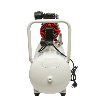 50 literes légkompresszor, 2 hengeres 1,5 kW/2,1 LE motor, maximális nyomás 8 bar, levegőbeömlési térfogat 155 l/perc Breckner Germany