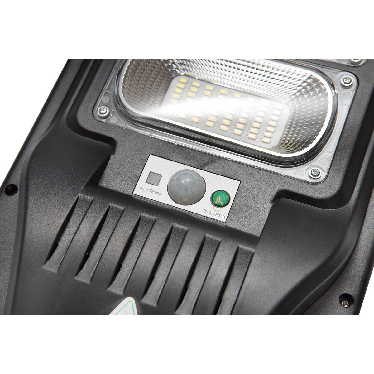 Napelemes LED utcai utcai lámpa 150W, 6500K, IP65 hűvös fény napelemmel és oszlopra szerelhető Breckner Germany