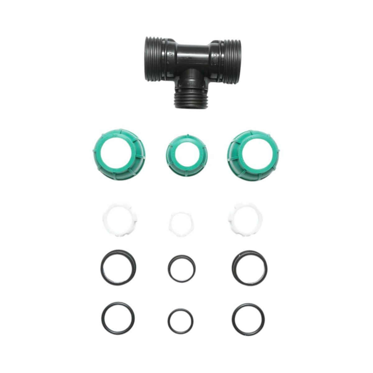 D32x25x32mm, DN10 Bar tömörítő cső öntözőrendszerekhez